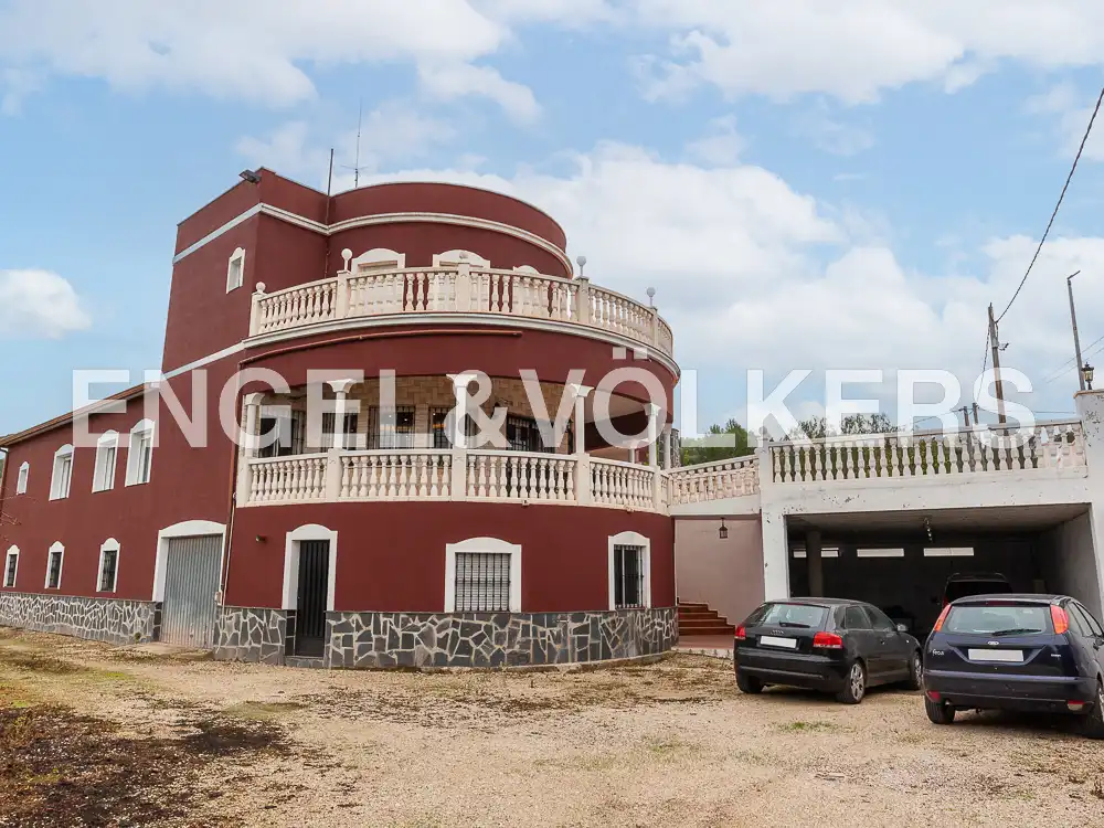 Vista exterior de Casa o chalet en venta en Barxeta con Calefacción, Jardín privado y Terraza