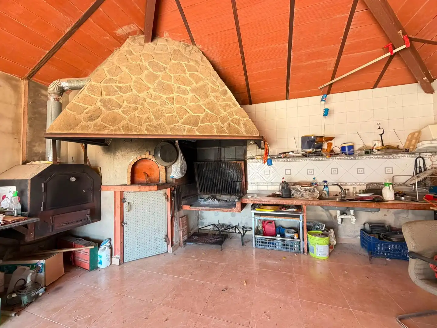 Cuina de Casa o xalet en venda en Mutxamel amb Terrassa i Piscina