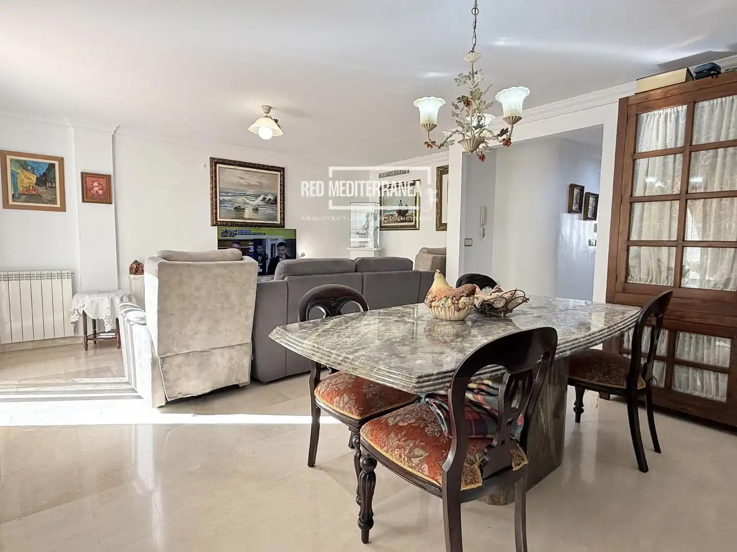 Comedor de Casa adosada en venta en Daimús con Aire acondicionado, Calefacción y Jardín privado