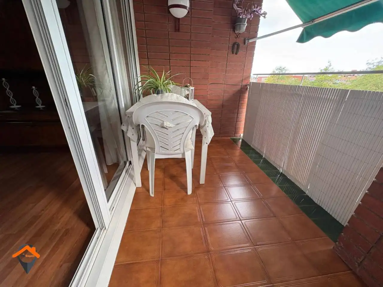 Balcony of Flat for sale in Polinyà  with Air Conditioner, Heating and Parquet flooring
