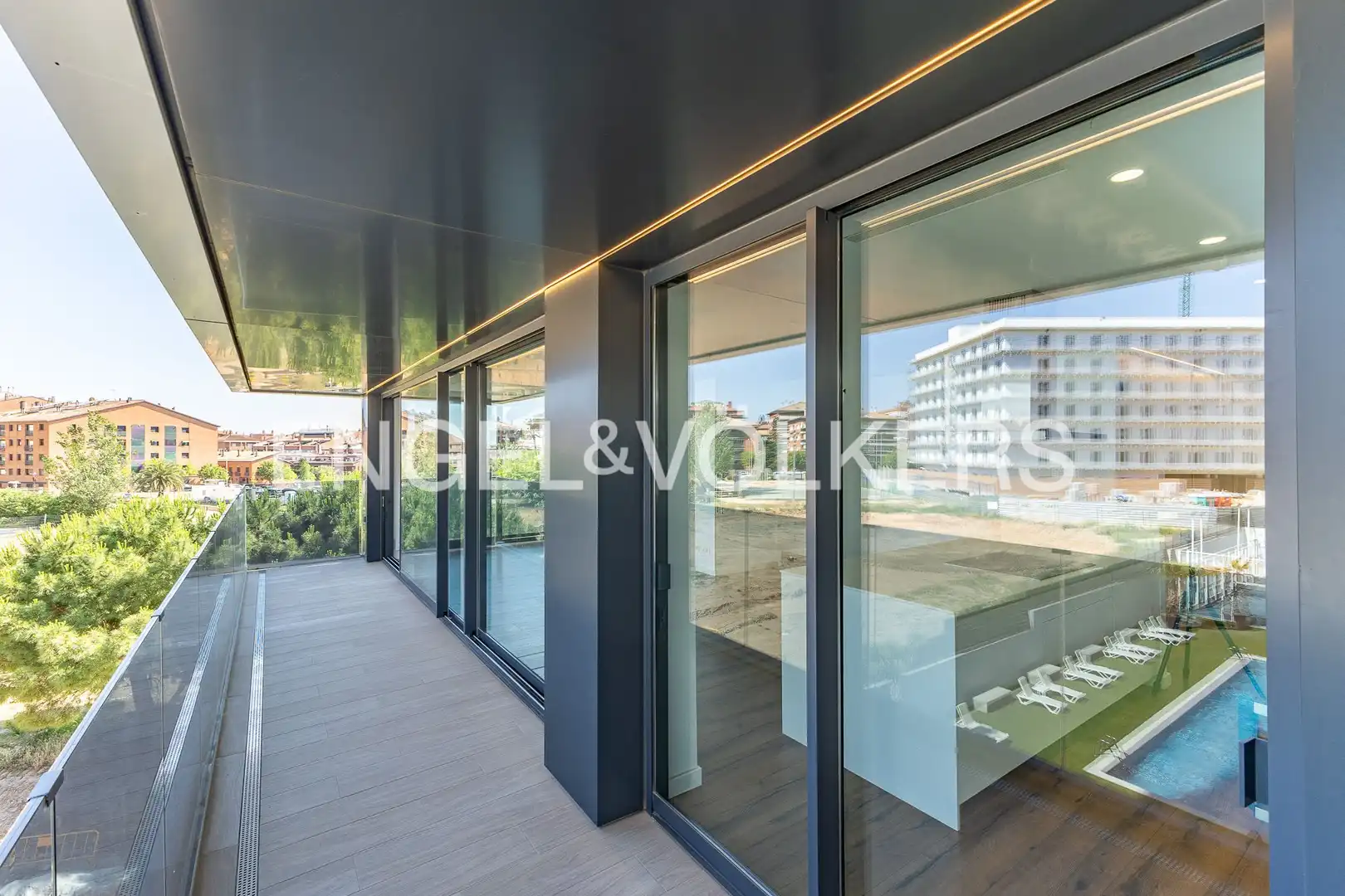 Terraza de Piso de alquiler en Sant Just Desvern con Calefacción