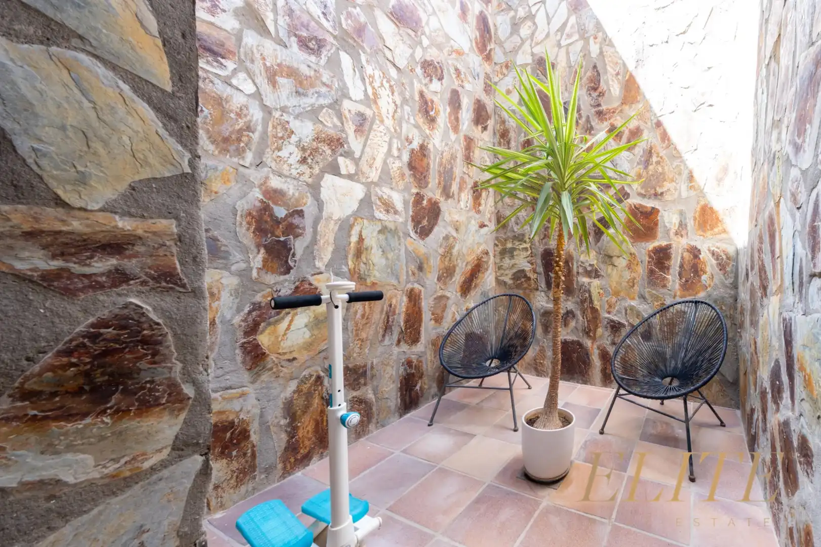 Terrassa de Casa o xalet en venda en Salobre Golf