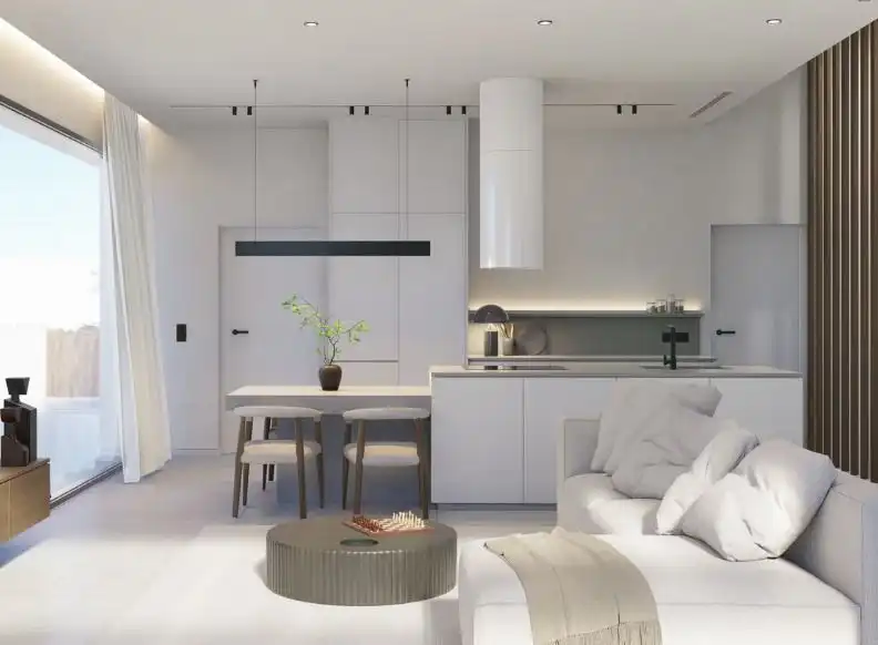 Cocina de Casa o chalet en venta en La Nucia con Aire acondicionado, Jardín privado y Piscina