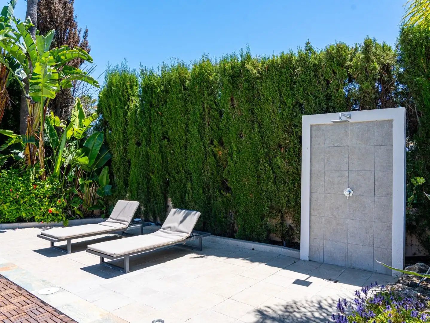 Terrassa de Casa o xalet en venda en Marbella amb Aire condicionat, Jardí privat i Terrassa