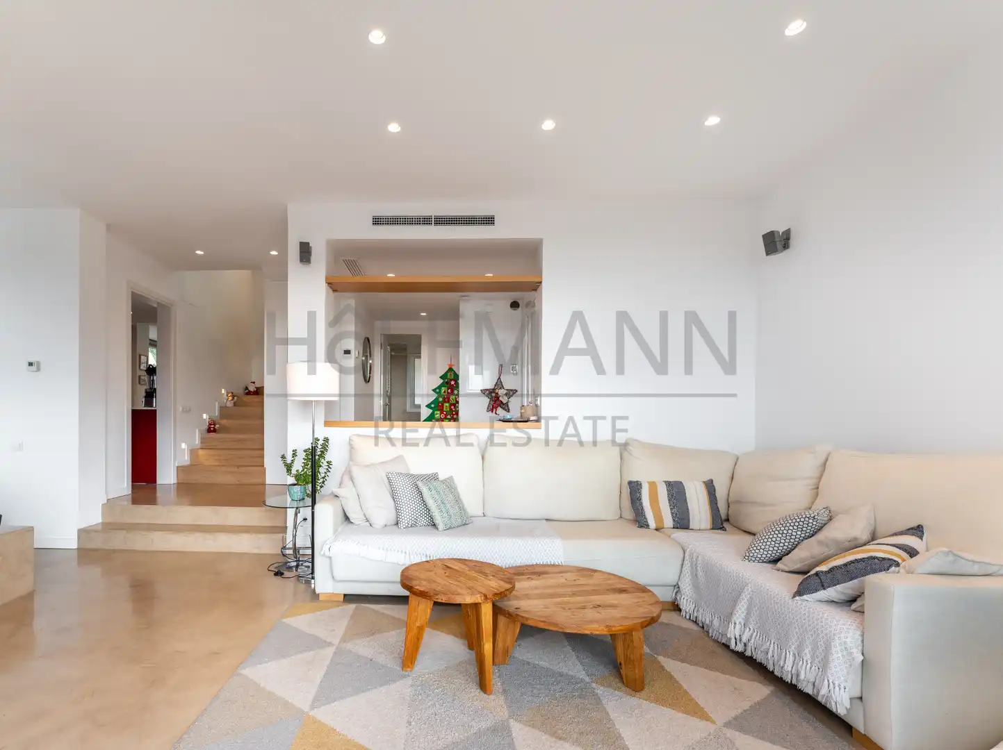 Sala de estar de Casa o chalet en venta en Sitges con Aire acondicionado, Calefacción y Jardín privado