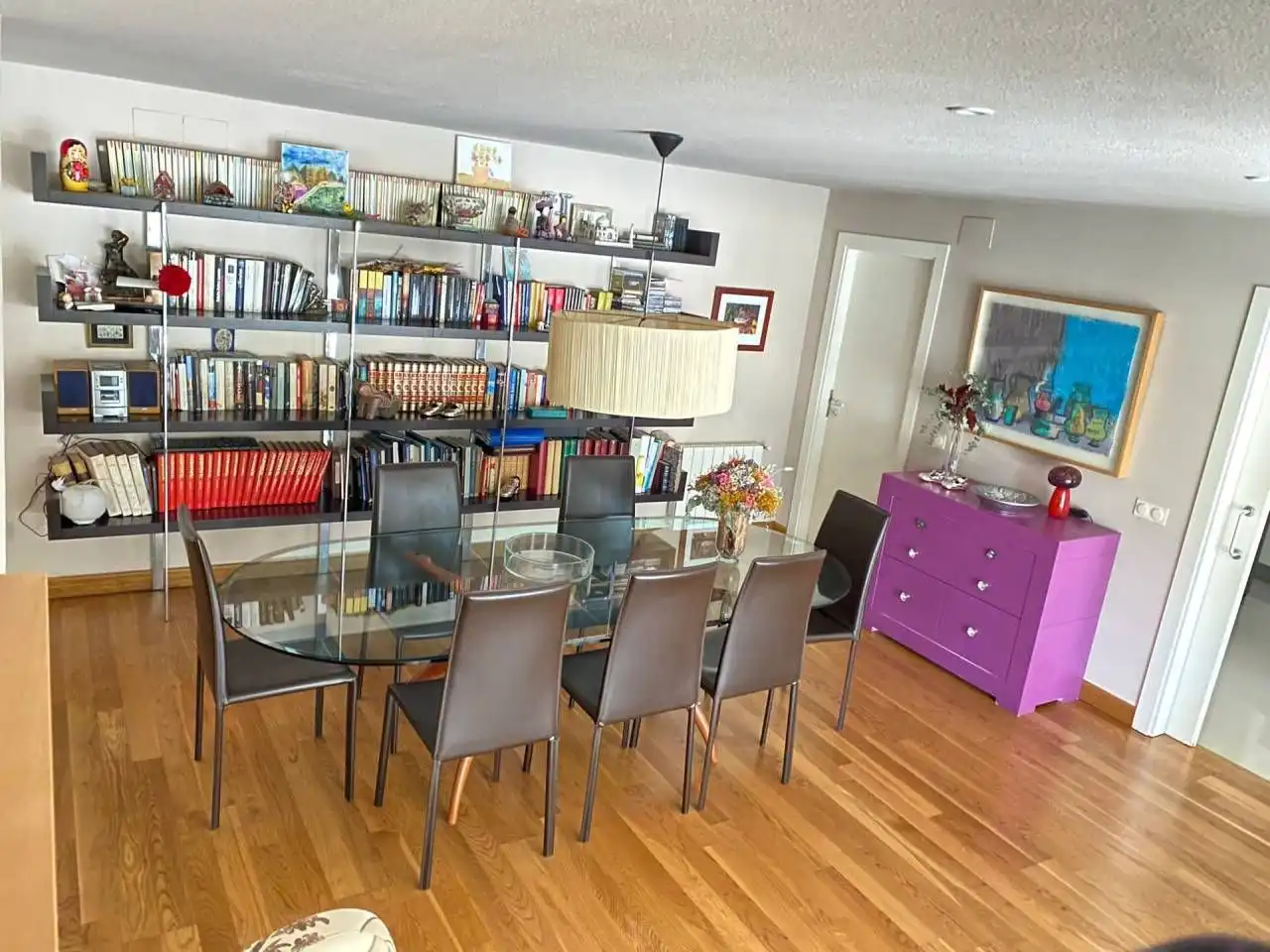 Dining room of Houses for sale in Molina de Segura  with Air Conditioner, Private garden and Parquet flooring