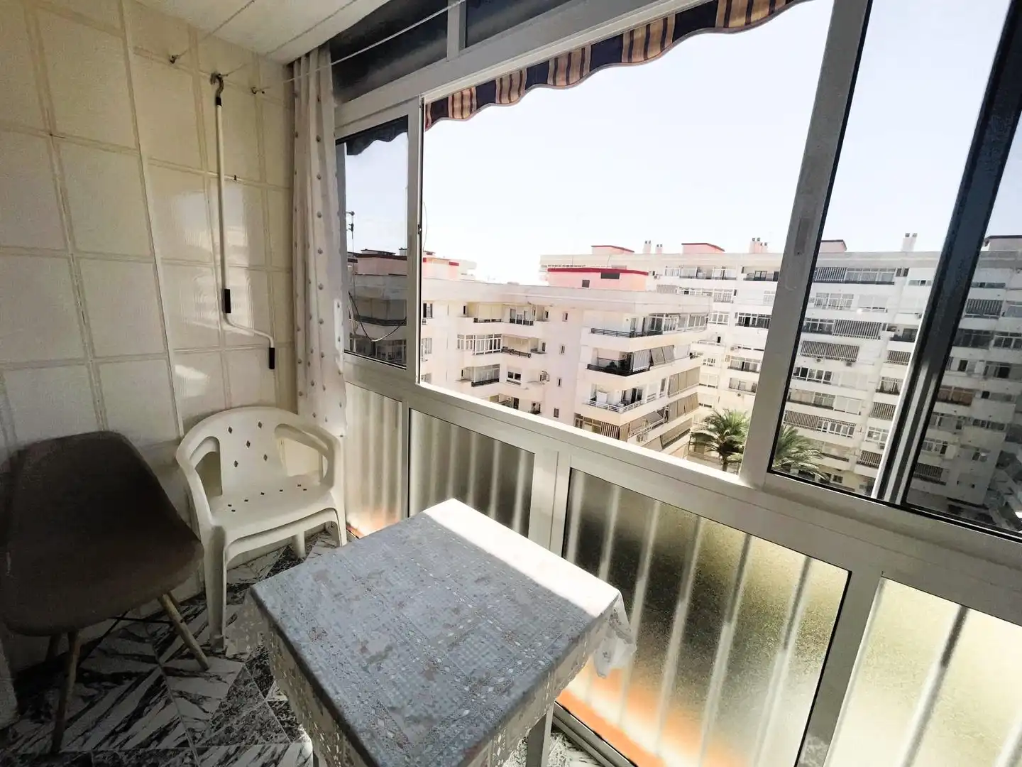 Terraza de Piso de alquiler en Málaga con Aire acondicionado, Calefacción y Terraza
