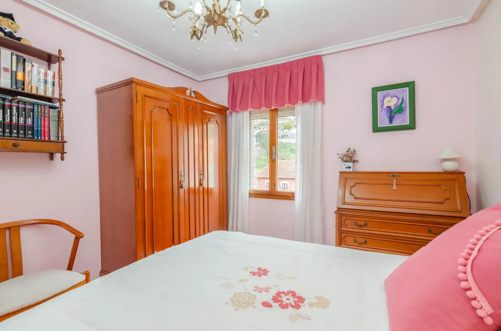 Bedroom of Duplexes for sale in Mieres (Asturias)  with Heating, Furnished and Balcony