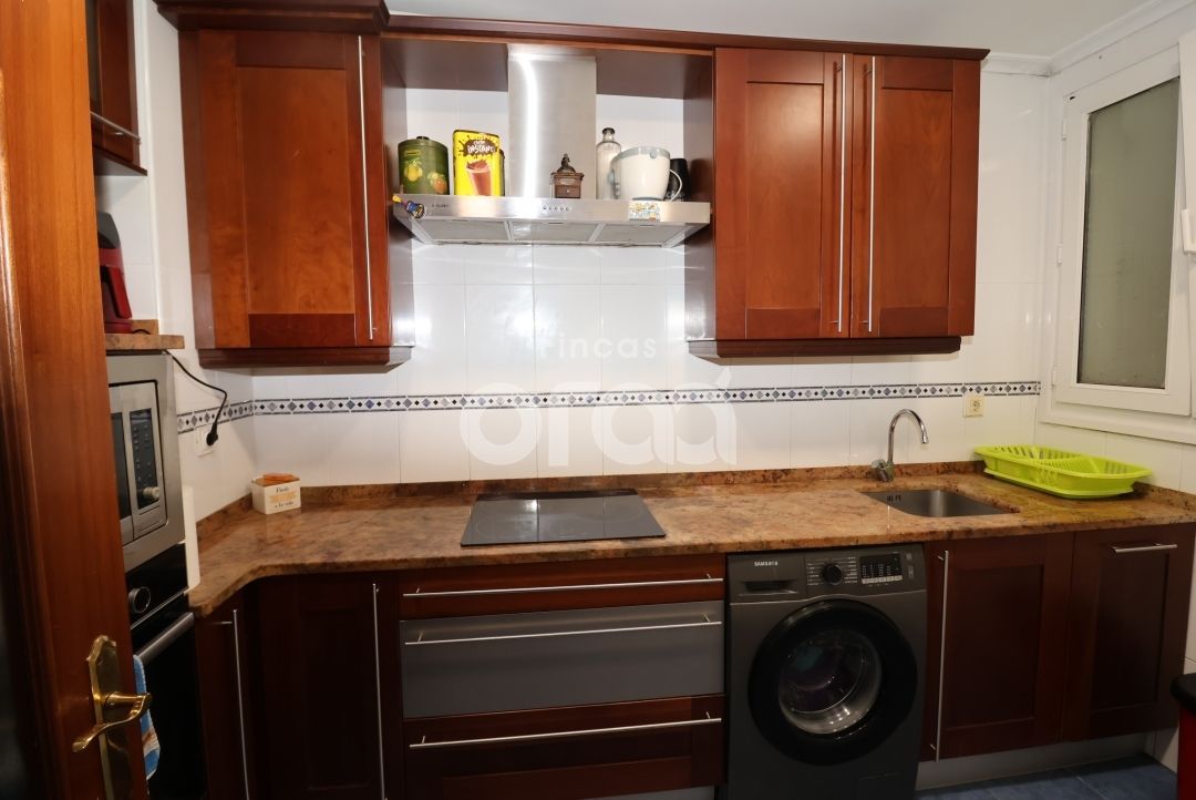 Kitchen of Flat for sale in Santurtzi   with Heating and Furnished