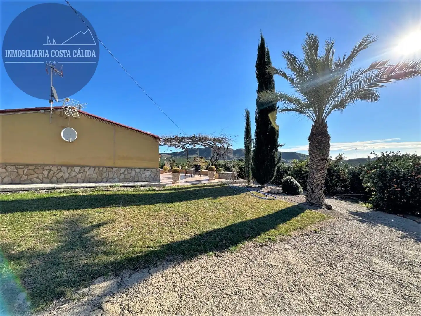 Vista exterior de Finca rústica en venta en Águilas con Aire acondicionado, Calefacción y Jardín privado