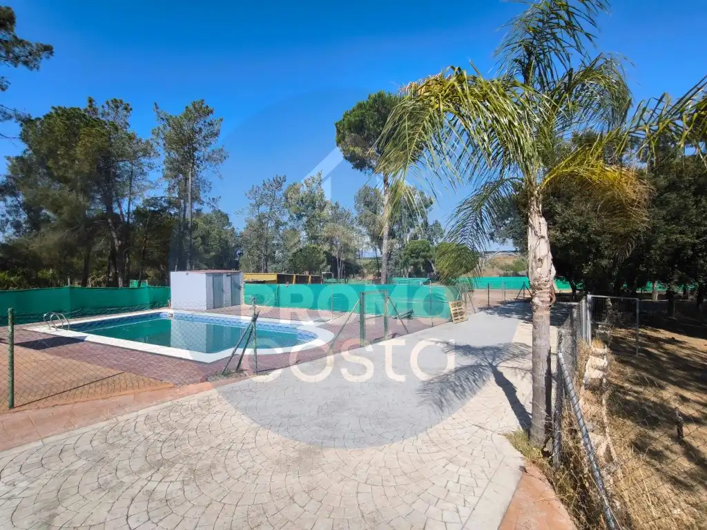 Swimming pool of Country homes for sale in Gibraleón, Huelva