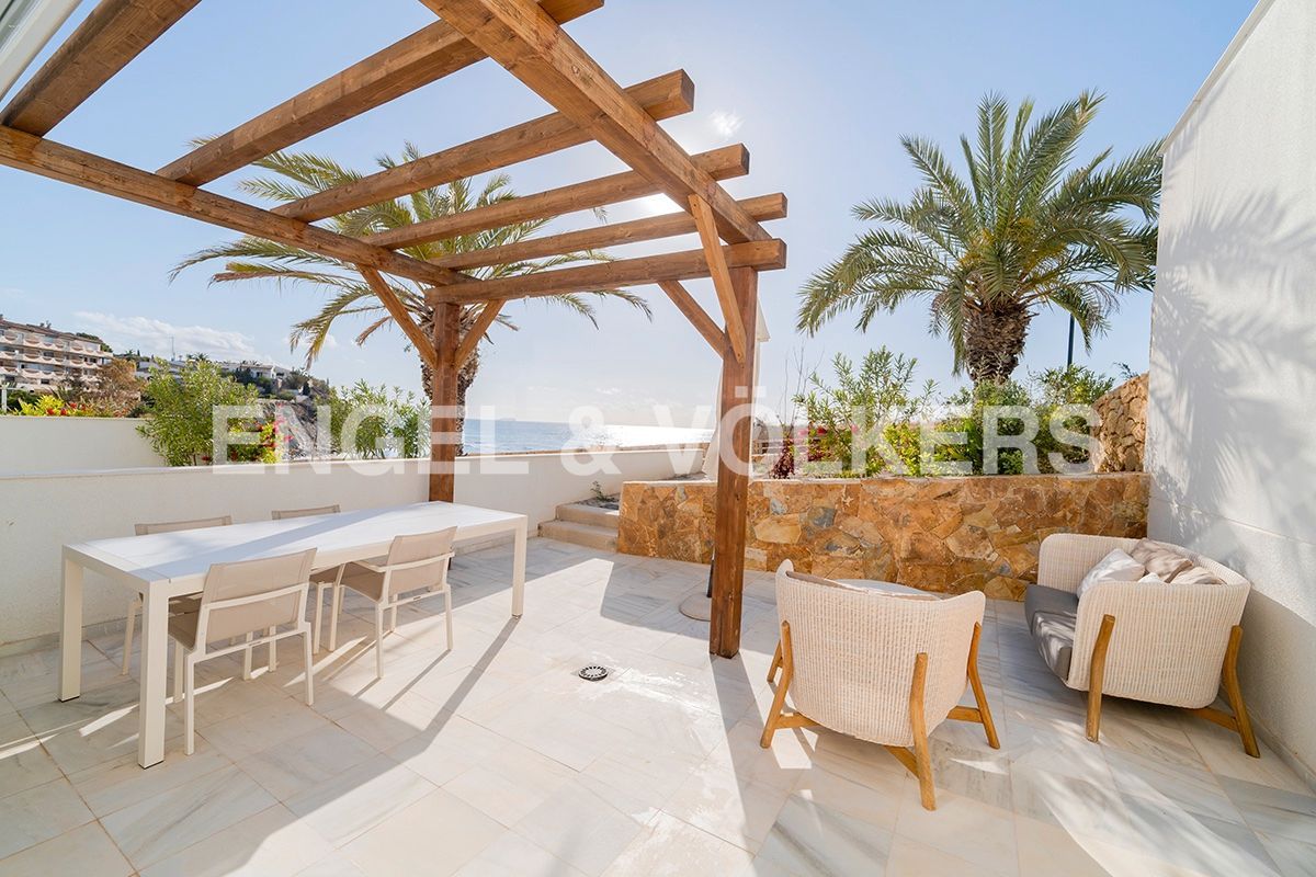 Terrassa de Apartament en venda en El Campello amb Aire condicionat, Jardí privat i Terrassa