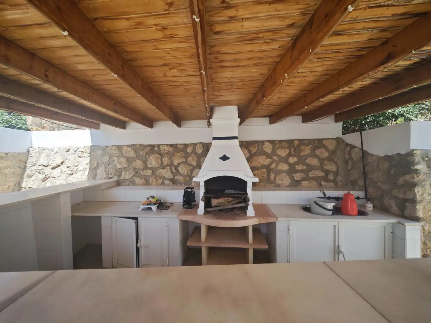 Cocina de Casa o chalet de alquiler en Rincón de la Victoria con Aire acondicionado, Calefacción y Jardín privado