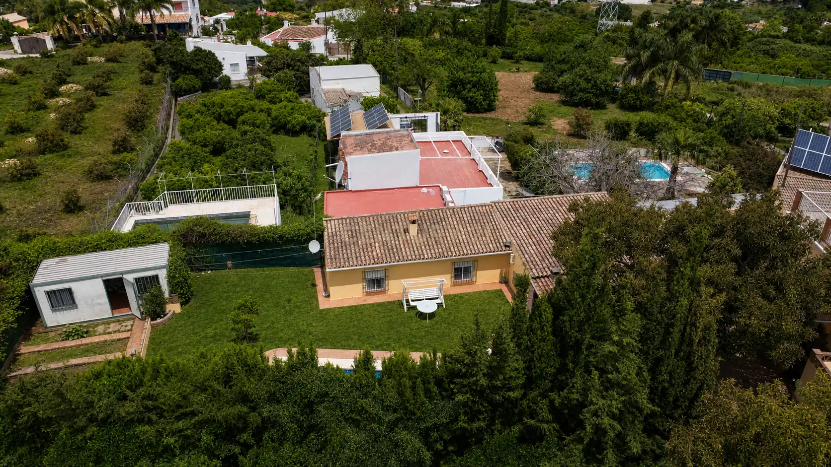 Jardín de Casa o chalet en venta en Alhaurín El Grande con Jardín privado, Trastero y Piscina
