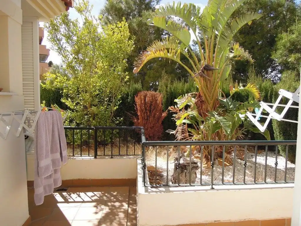 Terrassa de Apartament de lloguer en Calpe / Calp amb Aire condicionat, Calefacció i Traster