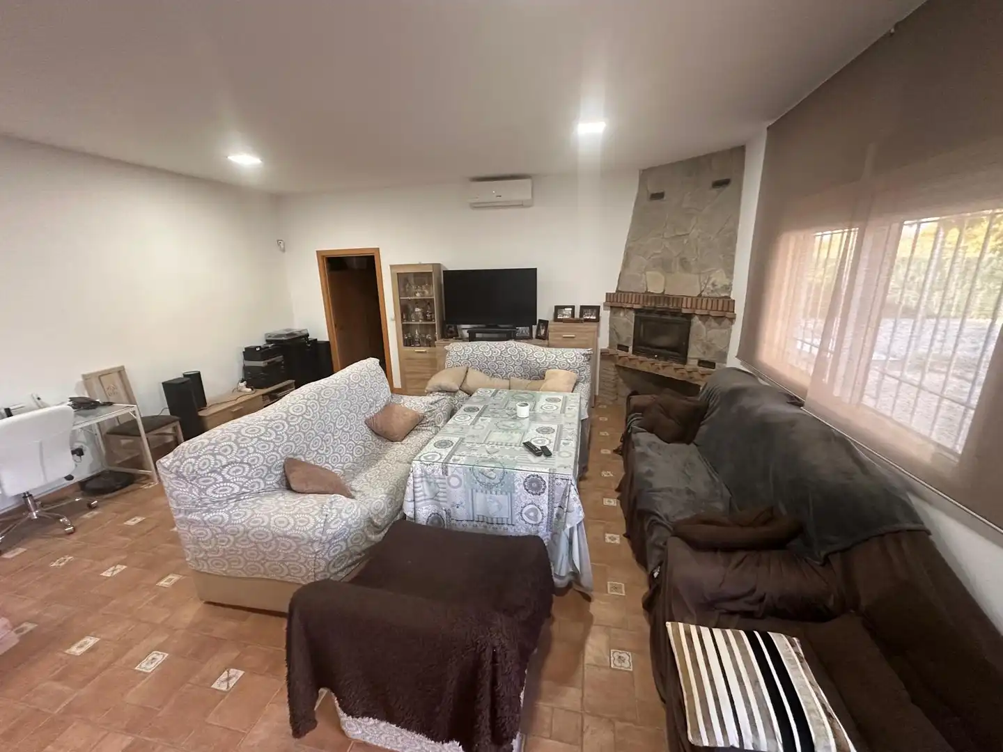 Living room of Houses for sale in Jaén  with Air Conditioner, Heating and Private garden