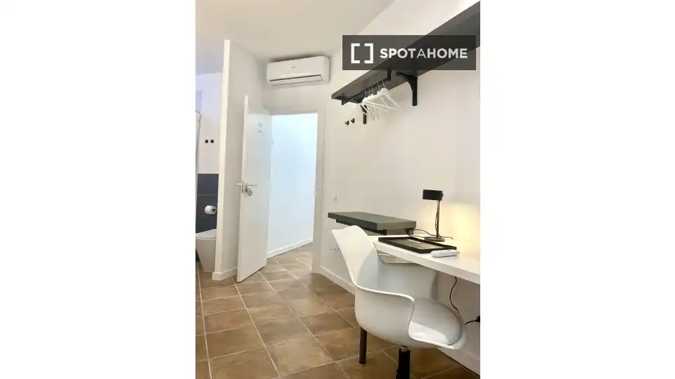 Bedroom of Flat for rent in Murcia  with Air Conditioner, Heating and Furnished
