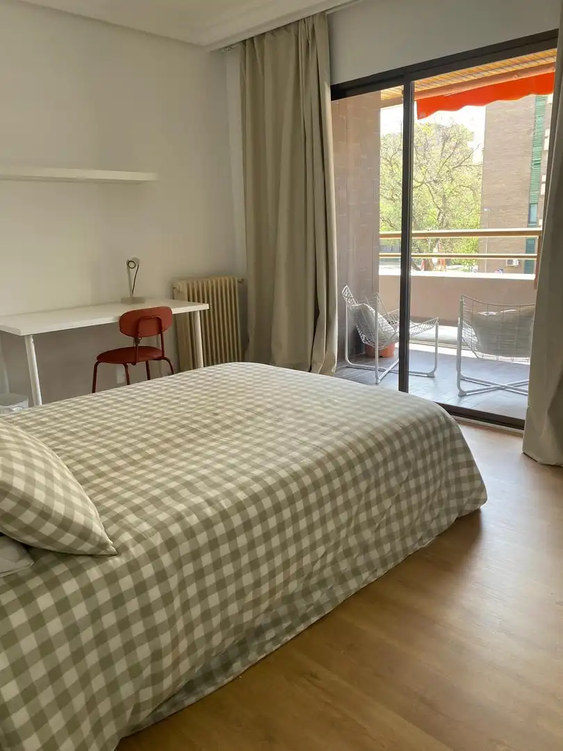Schlafzimmer von Wohnung zur Miete in Murcia mit Klimaanlage, Heizung und Privatgarten