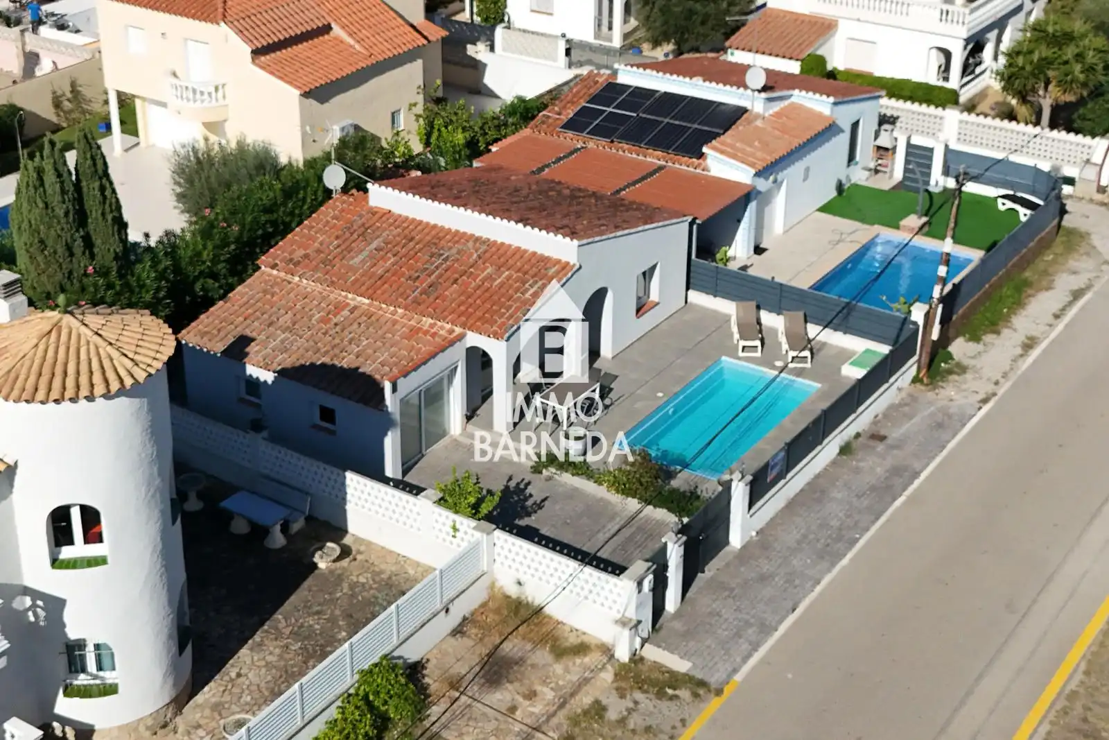 Vista exterior de Casa o chalet en venta en Empuriabrava con Aire acondicionado, Calefacción y Jardín privado