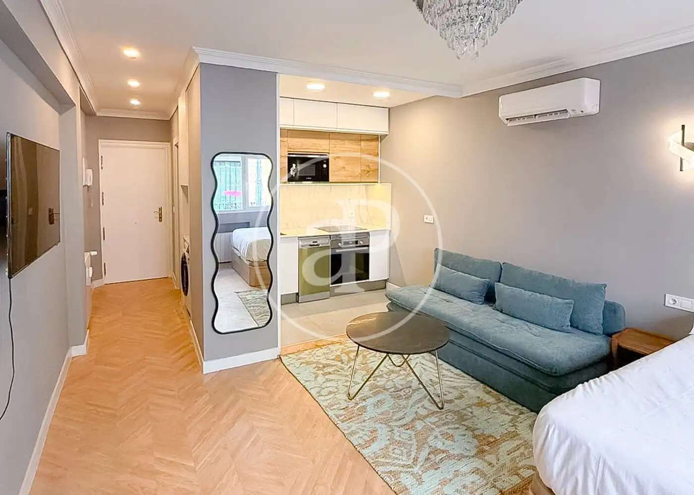 Wohnzimmer von Loft zum Verkauf in Mogán mit Klimaanlage, Heizung und Möbliert