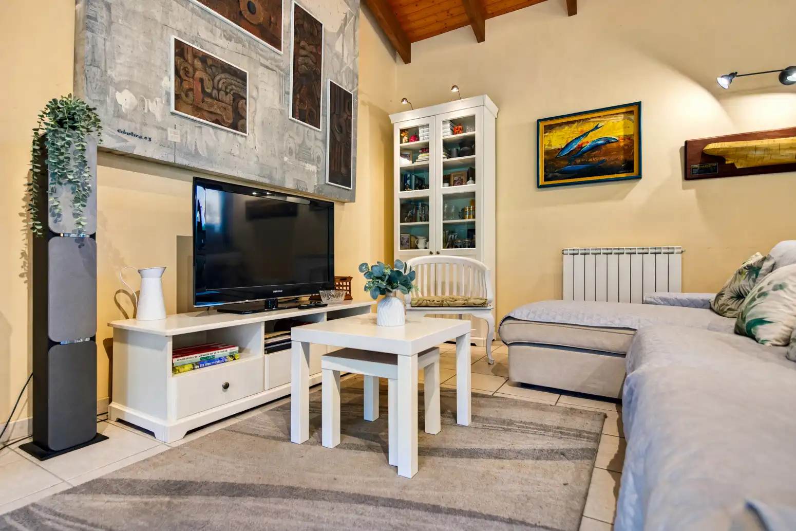 Sala de estar de Casa o chalet en venta en Cudillero, Asturias