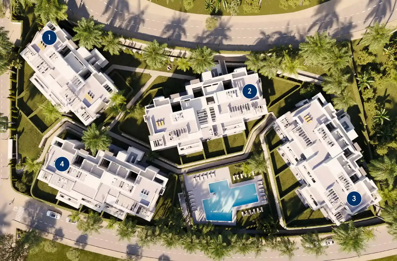 Exterior view of Flat for sale in Costa Natura