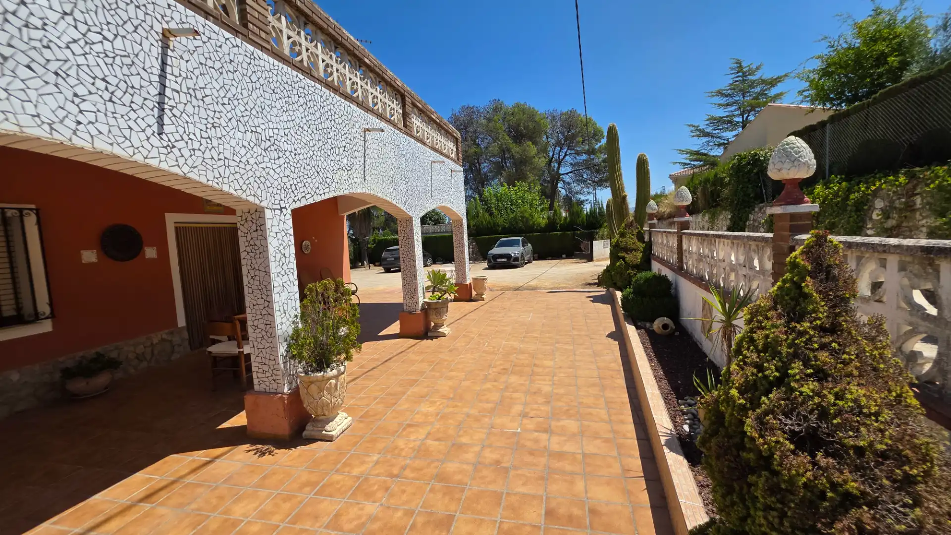Garden of Houses for sale in Ontinyent  with Private garden, Terrace and Storage room