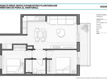 Appartement avec ascenseur à vendre à de Piera