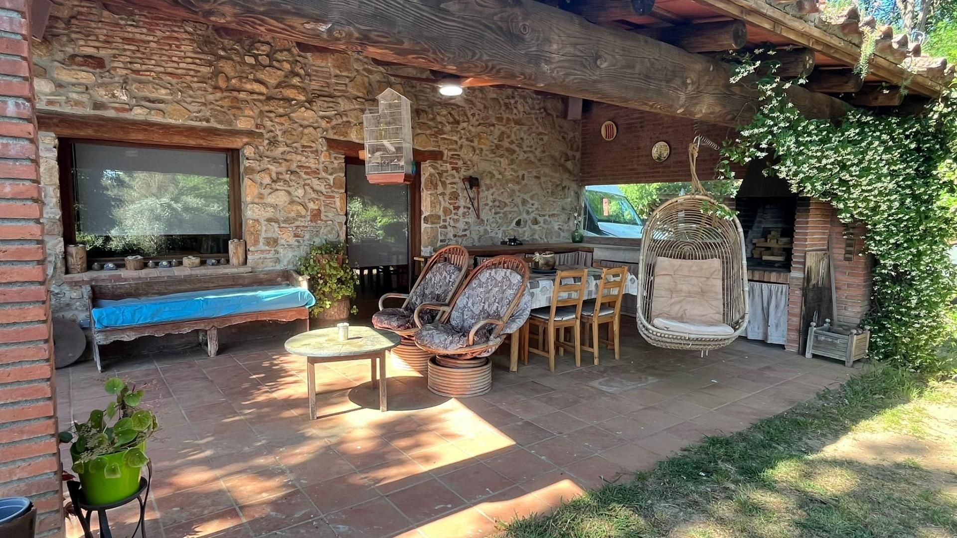 Terrace of Country house to rent in Sant Feliu de Buixalleu  with Heating