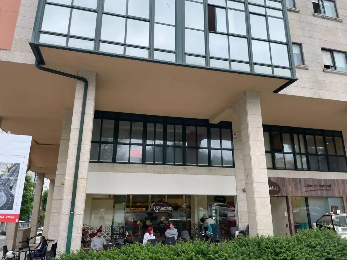 Vista exterior de Oficina de lloguer en Vigo 
