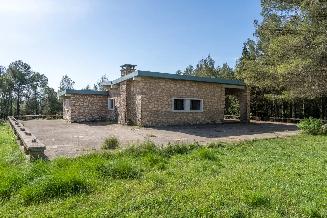 Exterior view of Country homes for sale in Enguera  with Private garden and Furnished