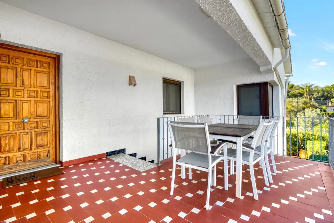 Balcony of Houses for sale in Dénia  with Air Conditioner, Heating and Private garden