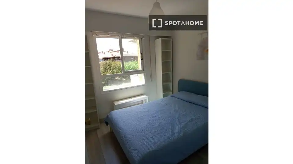 Habitación de Piso para compartir en Madrid con Aire acondicionado, Calefacción y Amueblado