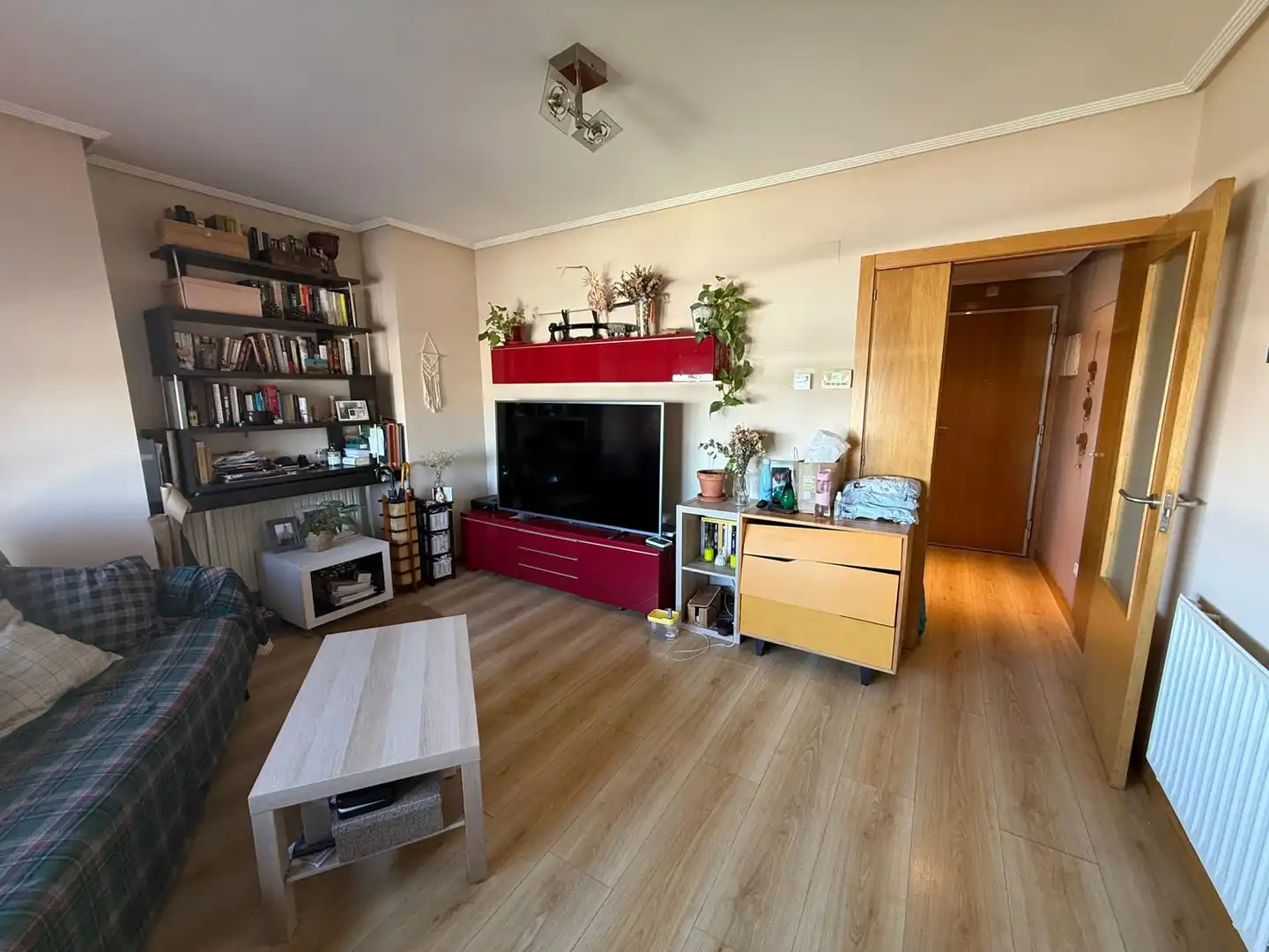 Sala de estar de Piso en venta en Madrid con Aire acondicionado, Terraza y Trastero
