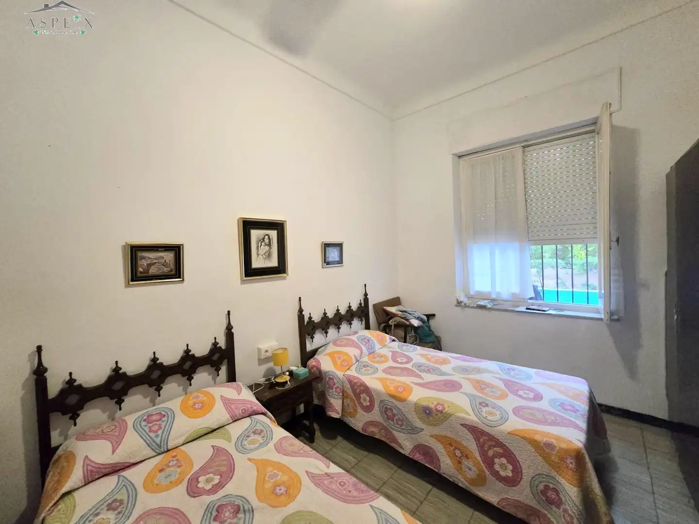 Bedroom of Houses for sale in Aspe  with Air Conditioner and Swimming Pool
