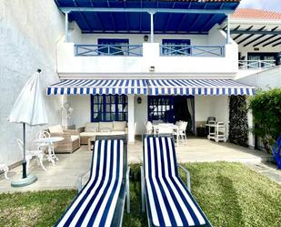 Terrassa de Casa o xalet de lloguer en San Bartolomé de Tirajana amb Jardí privat, Terrassa i Piscina