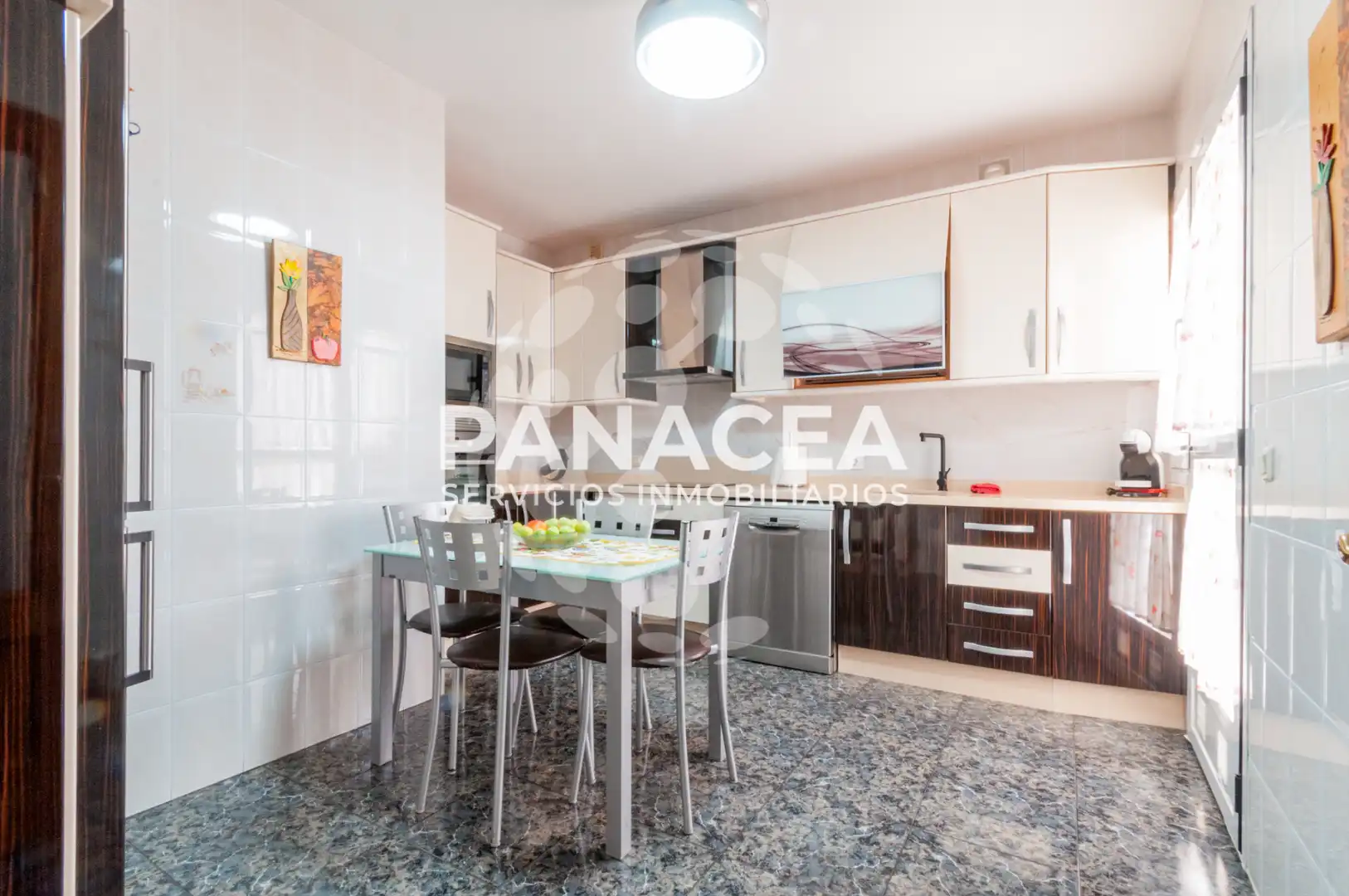 Cocina de Casa adosada en venta en Vícar con Jardín privado, Terraza y Amueblado