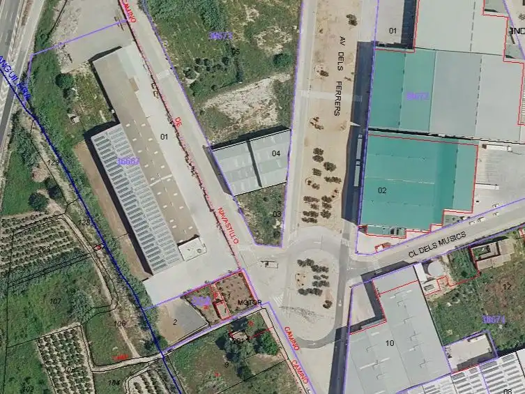 Terreno industrial en venta en Masalavés