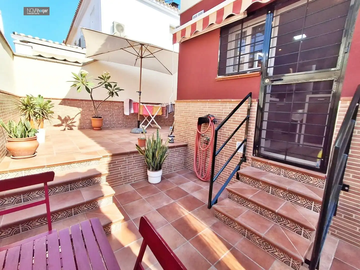 Terrassa de Casa adosada en venda en Málaga amb Aire condicionat, Calefacció i Terrassa