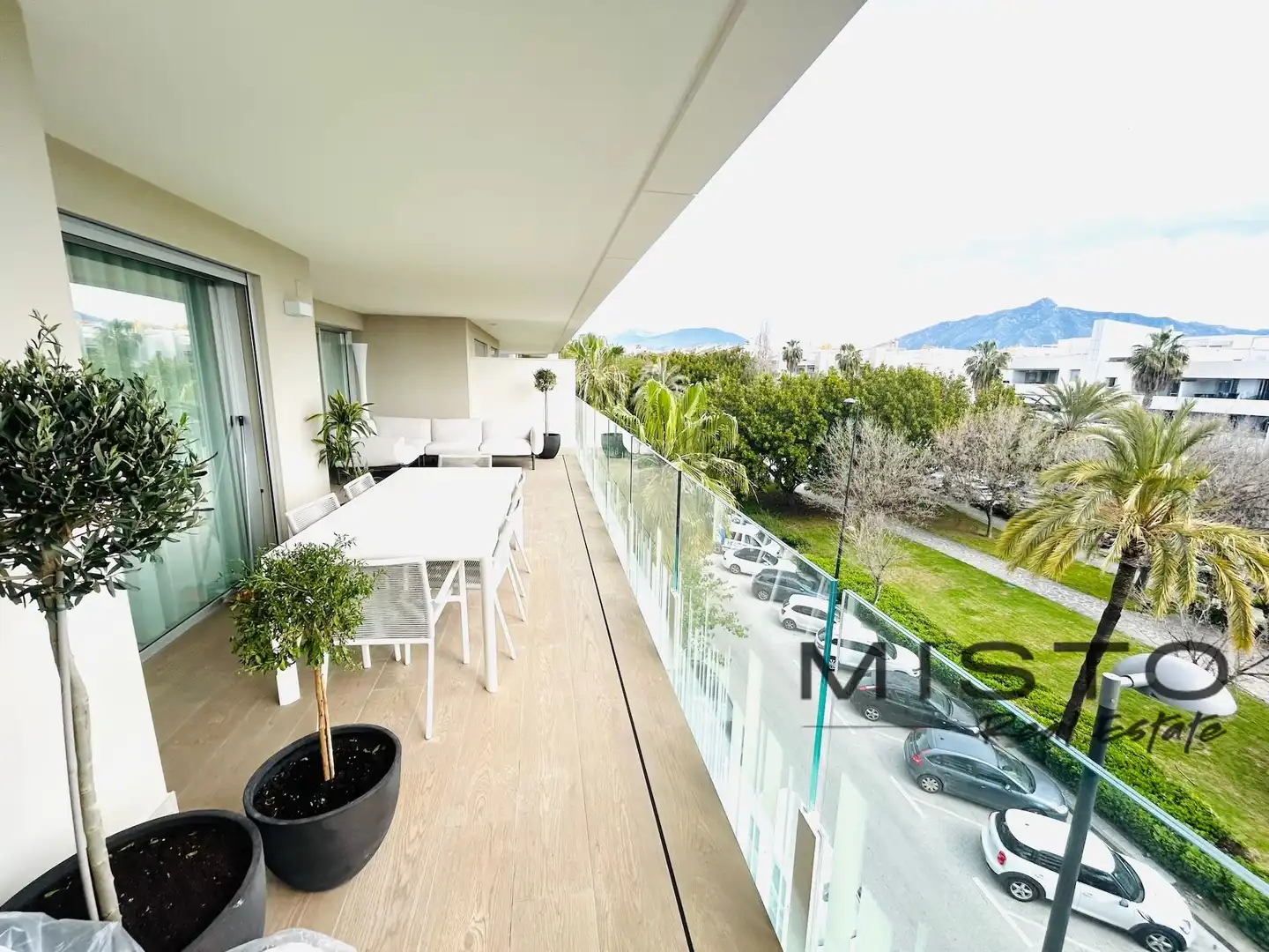 Terrace of Flat for sale in San Pedro de Alcántara