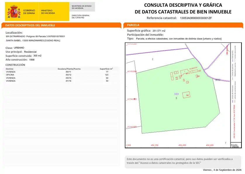 Terreno residenziale in vendita a Manzanares, imagen 2