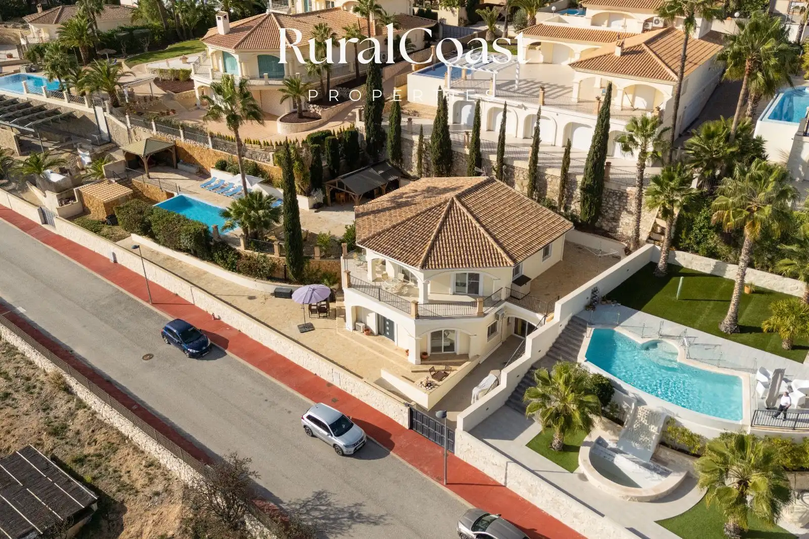 Vista exterior de Casa o chalet en venta en Busot con Aire acondicionado, Calefacción y Terraza