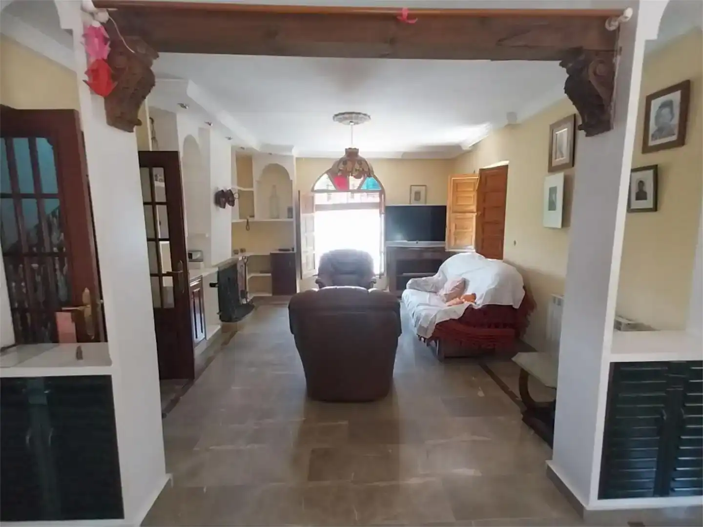 Sala de estar de Piso en venta en Gójar con Jardín privado, Trastero y Piscina