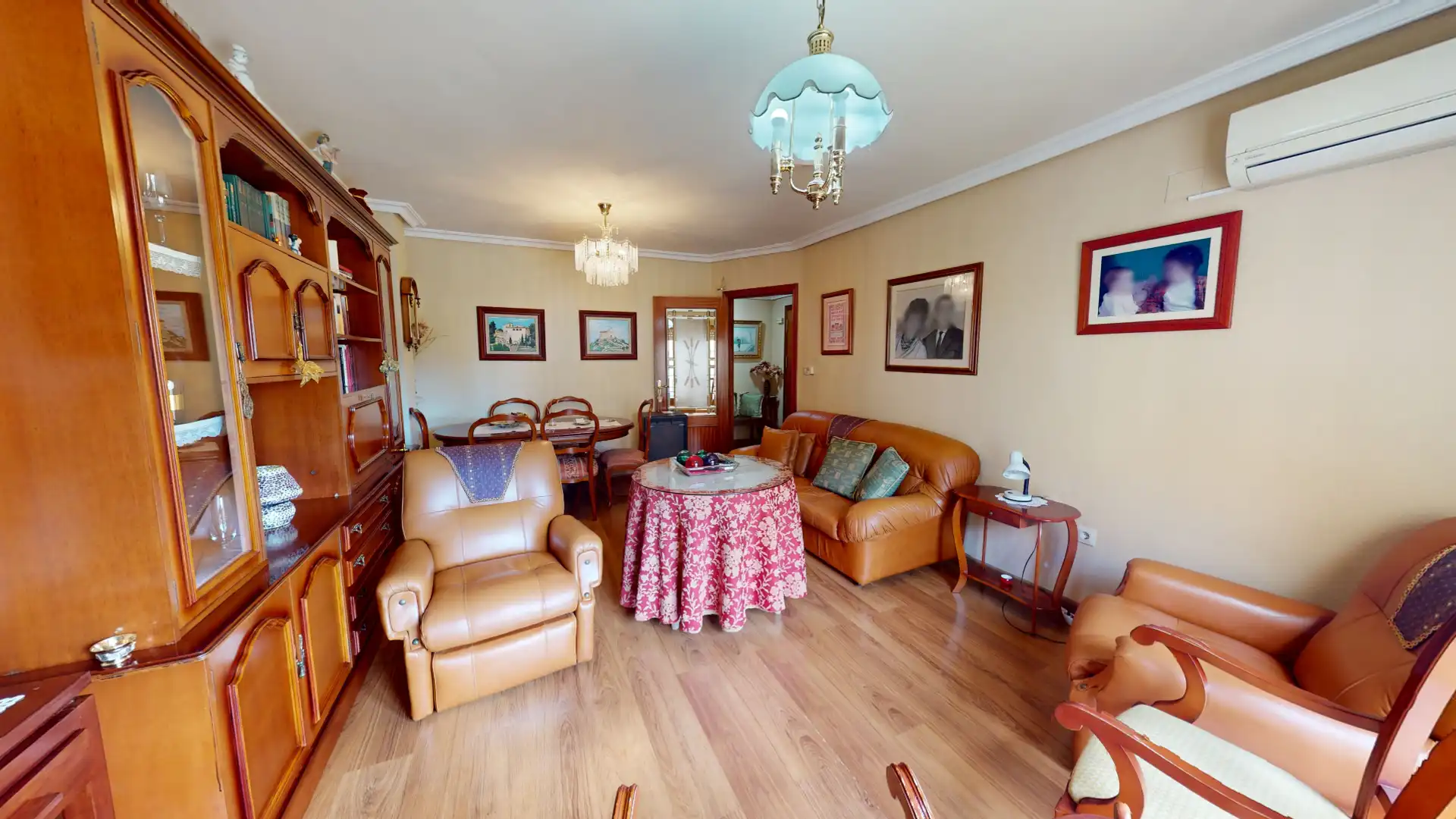 Sala de estar de Piso en venta en Ibi con Aire acondicionado, Calefacción y Parquet