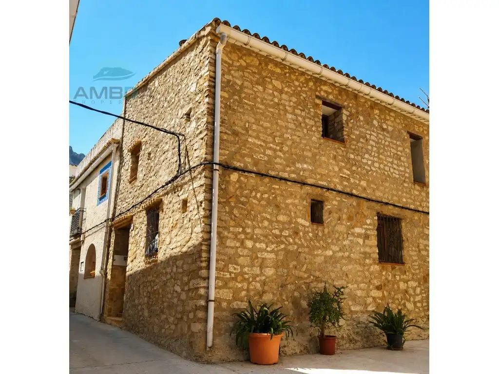 Vista exterior de Casa o xalet en venda en La Vall de Gallinera