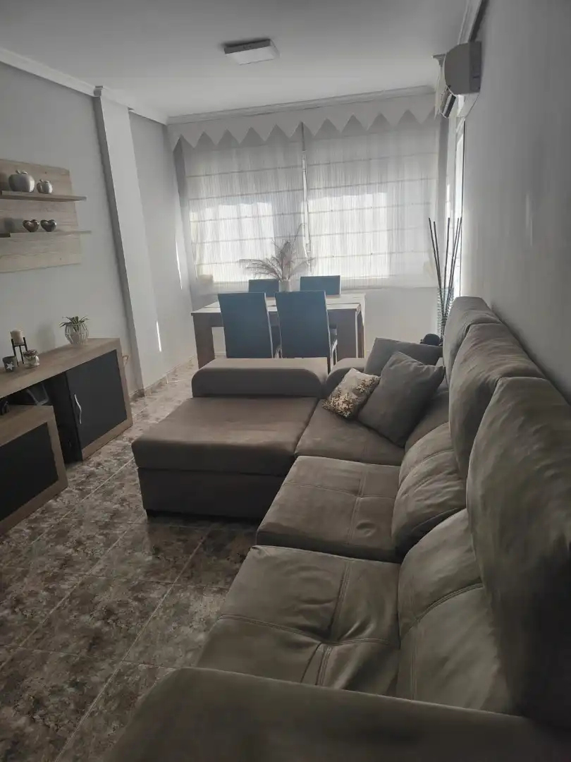 Sala de estar de Piso en venta en Vinaròs con Aire acondicionado, Calefacción y Balcón