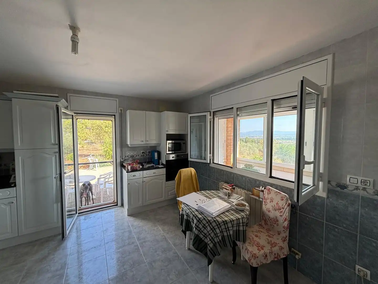 Cocina de Finca rústica en venta en Ginestar con Jardín privado, Trastero y Piscina