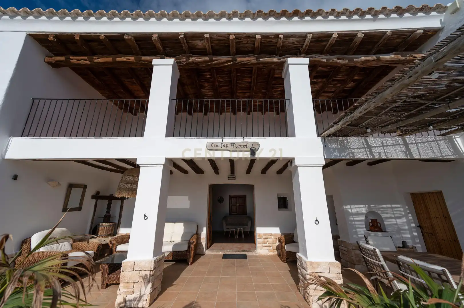 Haus oder Chalet zur Miete in Sant Josep de sa Talaia mit Klimaanlage, Privatgarten und Möbliert