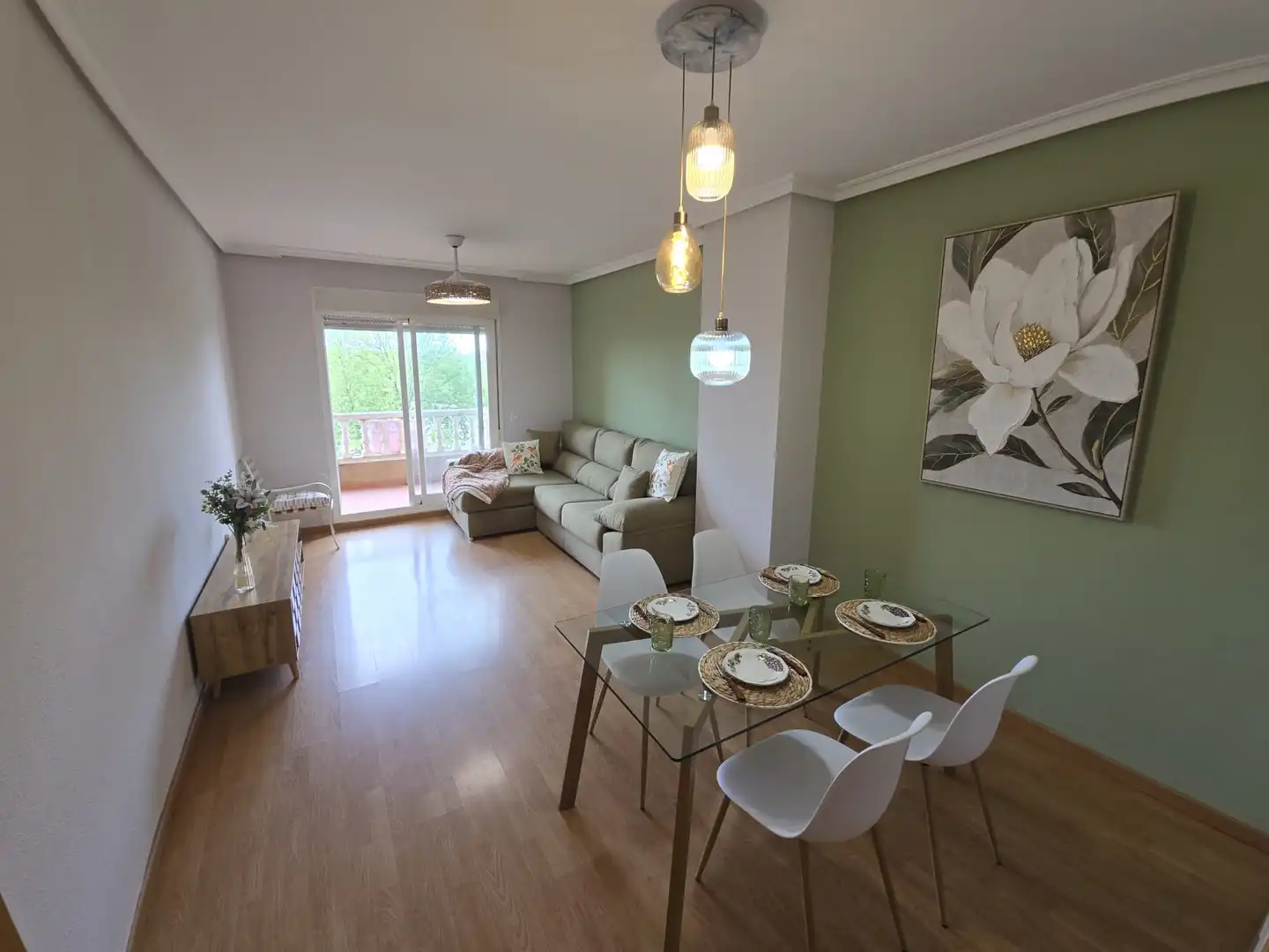 Living room of Flat for rent in Cáceres  with Air Conditioner, Heating and Terrace