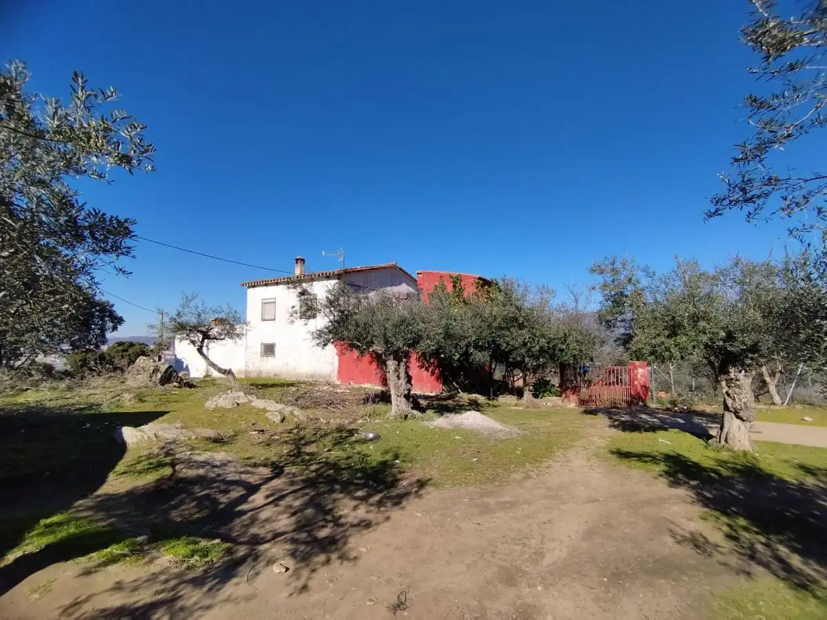 Vista exterior de Finca rústica en venta en Plasencia con Terraza